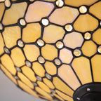 70242 Pearl Tiffany Medium 2 Light Flush