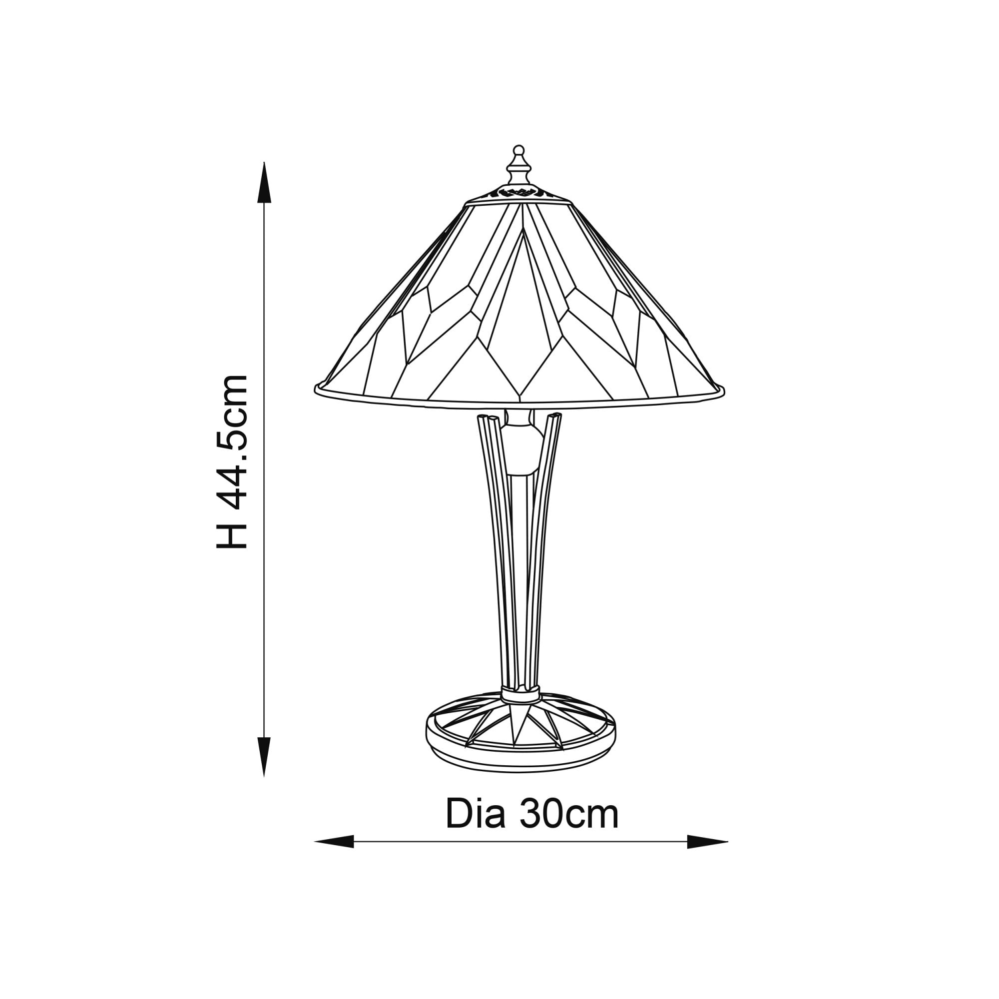 70365 Astoria Tiffany Small Table Lamp