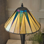 70367 Dark Star Tiffany Small Table Lamp