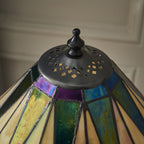 70367 Dark Star Tiffany Small Table Lamp