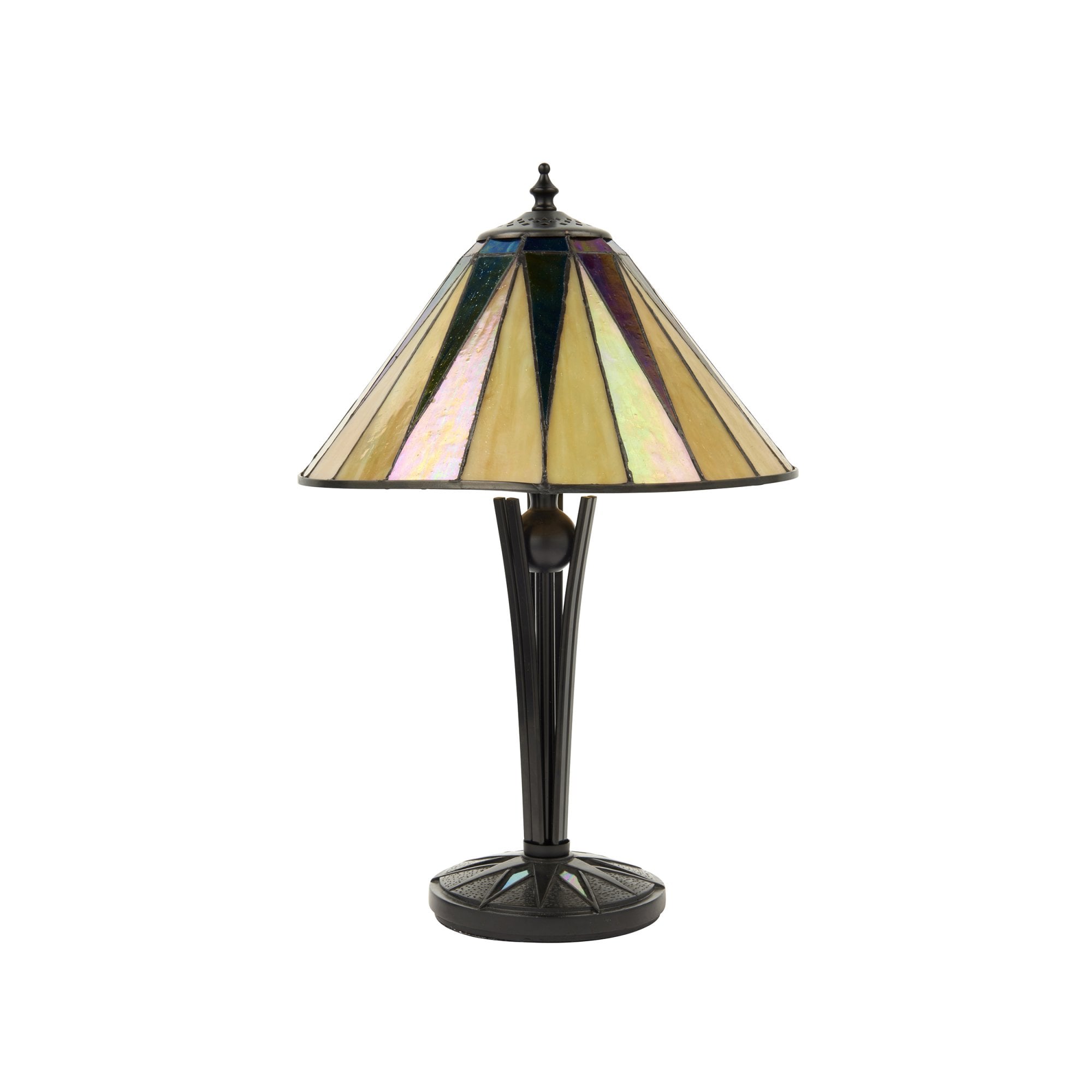 70367 Dark Star Tiffany Small Table Lamp