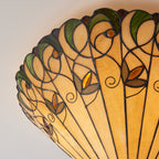 70706 Jamelia Tiffany Large 2 Light Flush