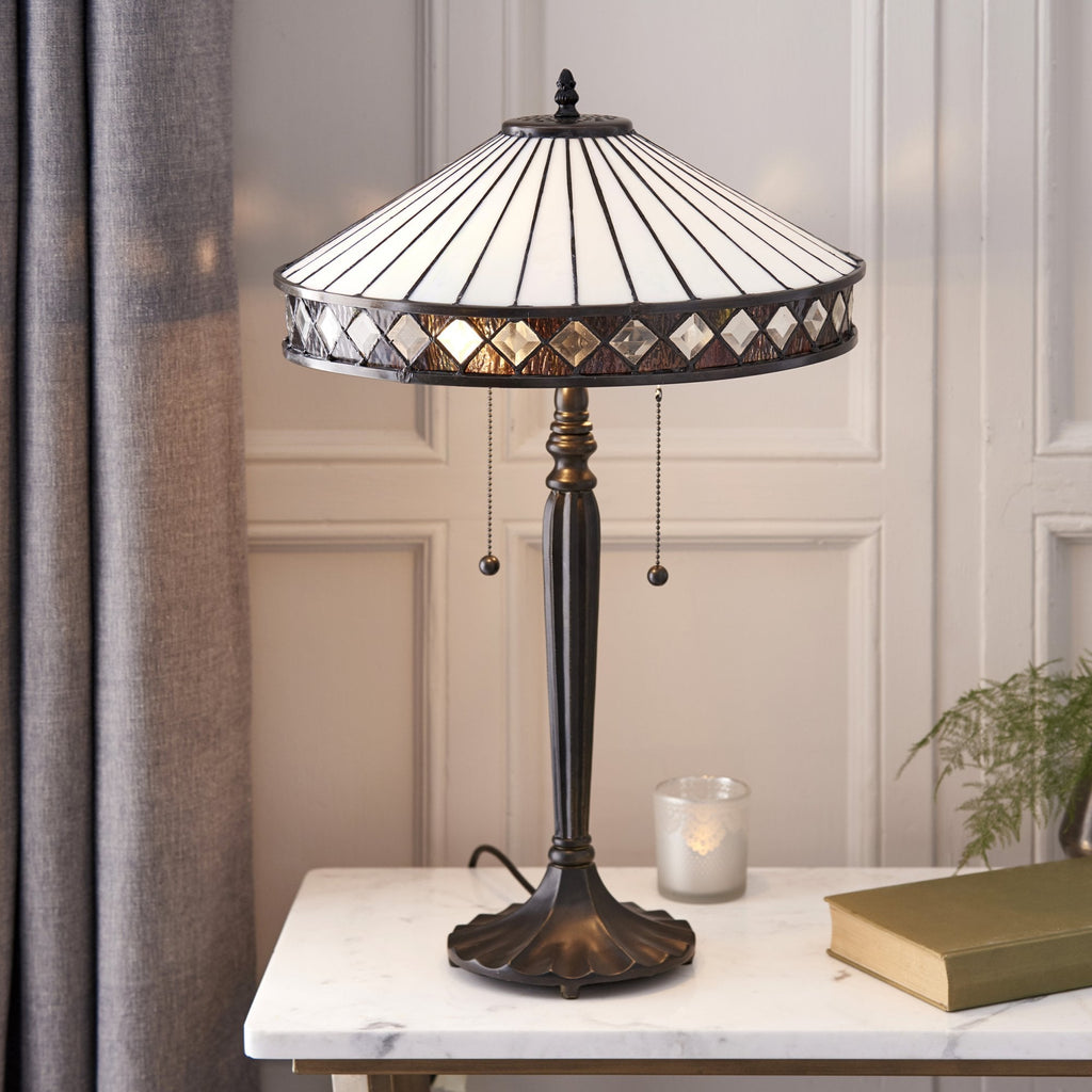 70935 Fargo Tiffany Medium Table Lamp
