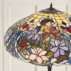 64323 Sullivan Floor Lamp Tiffany Style Glass Bronze