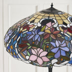 64323 Sullivan Floor Lamp Tiffany Style Glass Bronze