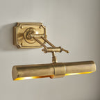 69832 Winchester Picture Light Solid Mellow Brass