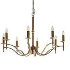 CA1P8B Stanford 8 Light Chandelier Antique Brass