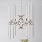 CA7P12N Penn 12 Light Chandelier Polished Nickel