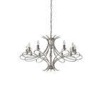 CA7P12N Penn 12 Light Chandelier Polished Nickel
