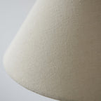 114211 1 Light Table Lamp Brushed Aged Brass Plate & White Marble