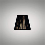 MS001 Clip On Silk String Shade Black