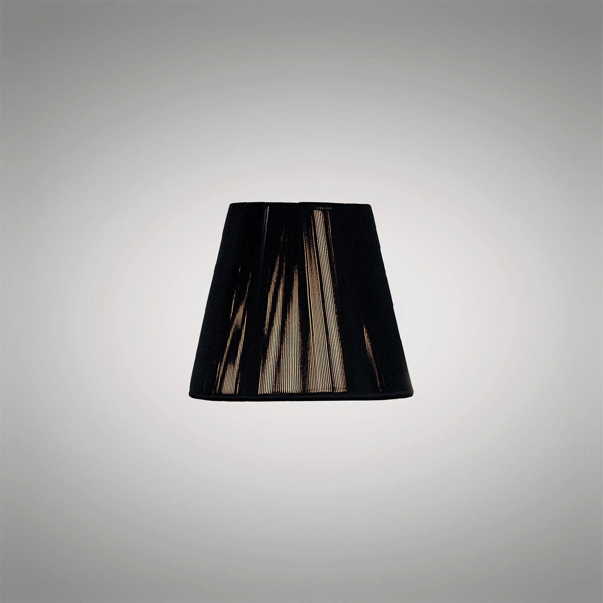 MS001 Clip On Silk String Shade Black