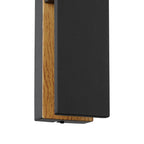 900291 Costorio LED Outdoor Wall Light Black and Brown