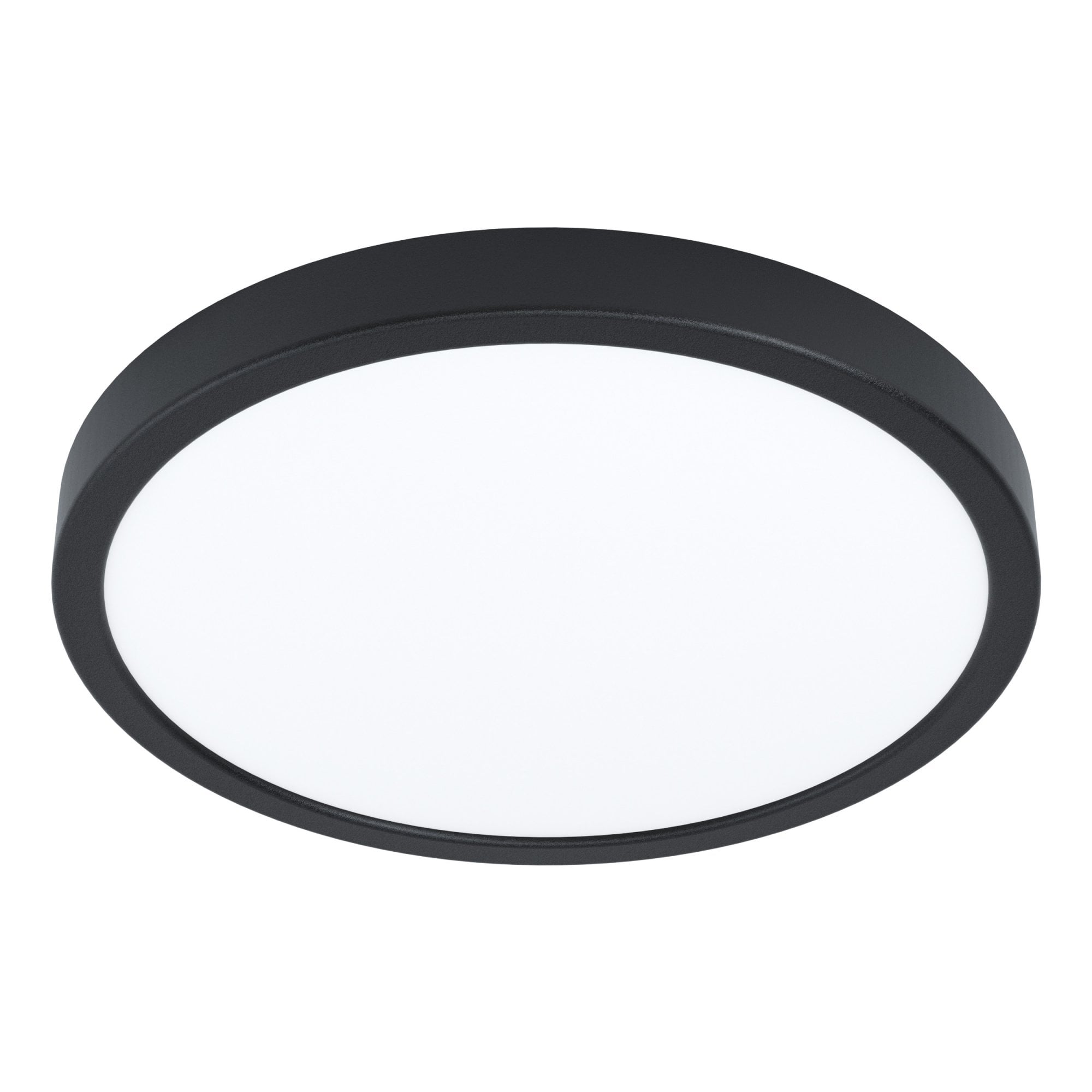 99267 Fueva 5 1-Light LED Black Circular Ceiling Light
