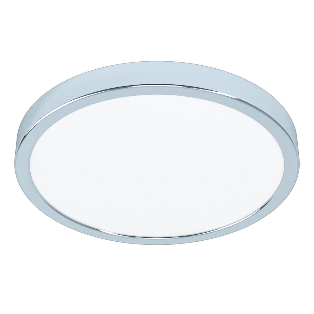 99266 Fueva 5 1-Light LED Chrome Circular Ceiling Light