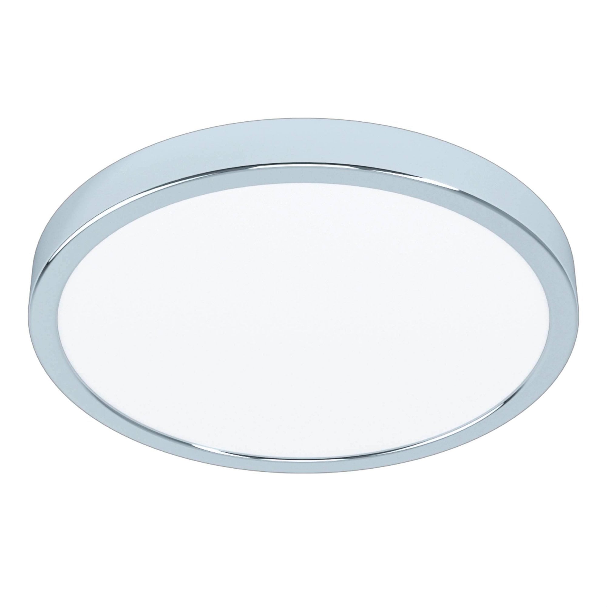 99266 Fueva 5 1-Light LED Chrome Circular Ceiling Light