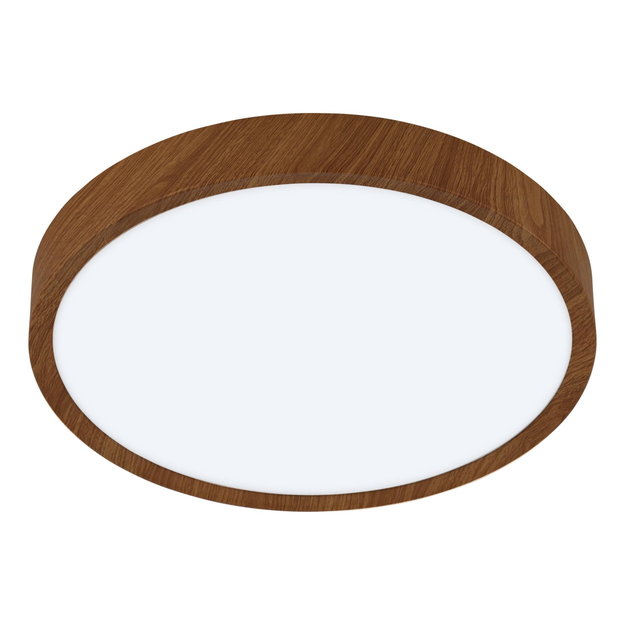 98601 Musurita 1-Light Wood-Effect LED Circular Ceiling Light