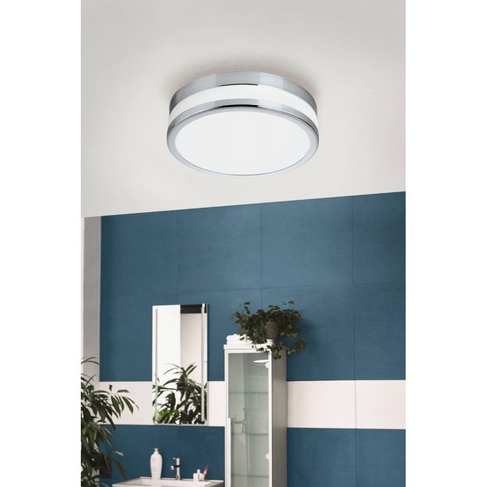 94998 Palermo LED White/Chrome Wall/Ceiling Light