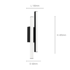 900133 Serricella LED Linear Exterior Wall Light