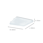 97881 Frania-S LED Square Crystal effect Wall/Ceiling Light