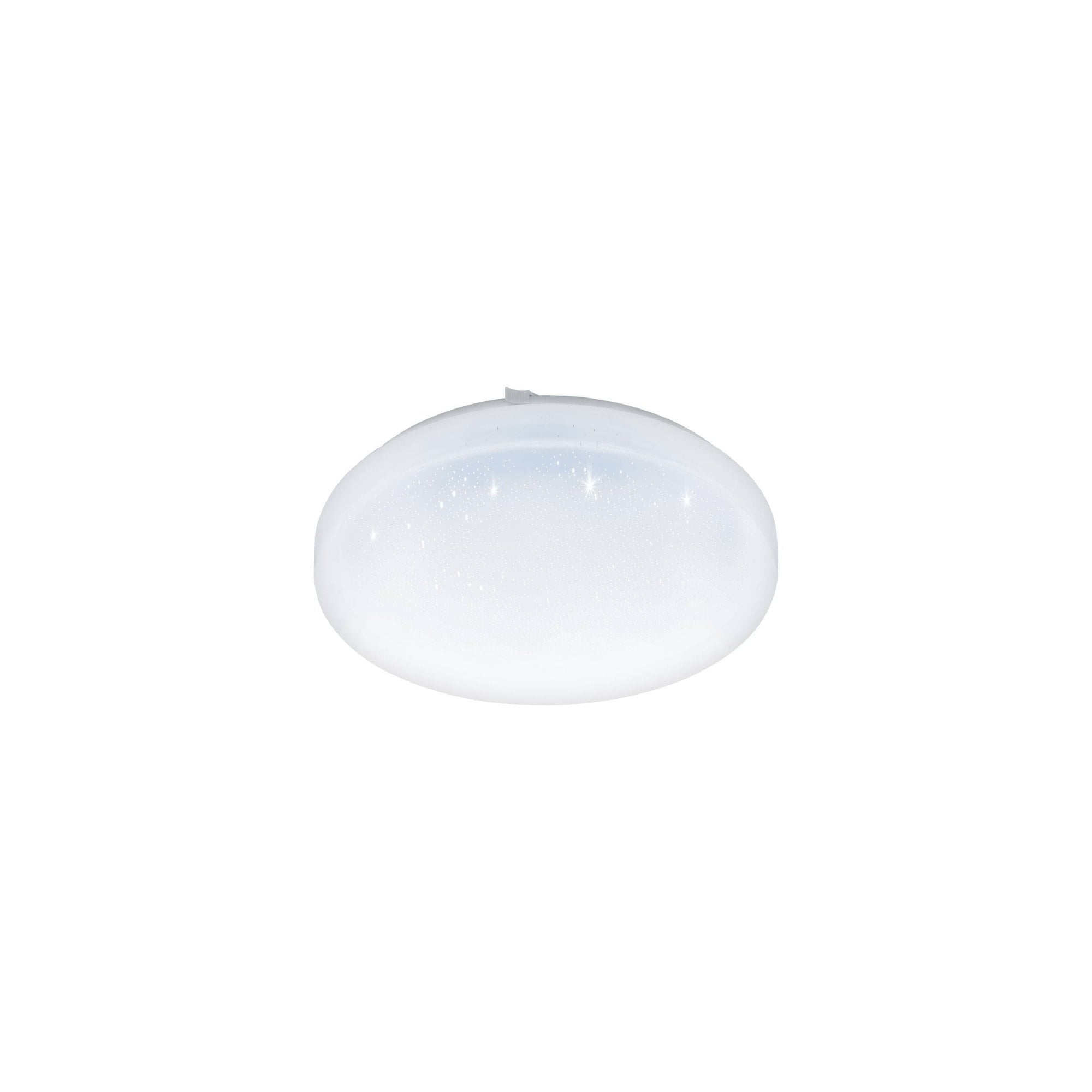97877 Frania-S Rounded White Crystal Effect Wall/Ceiling Light