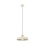 900429 Valdiola Sandy-coloured Round Steel Single Pendant Light