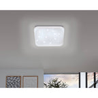 97882 Frania-S LED Square Crystal effect Wall/Ceiling Light