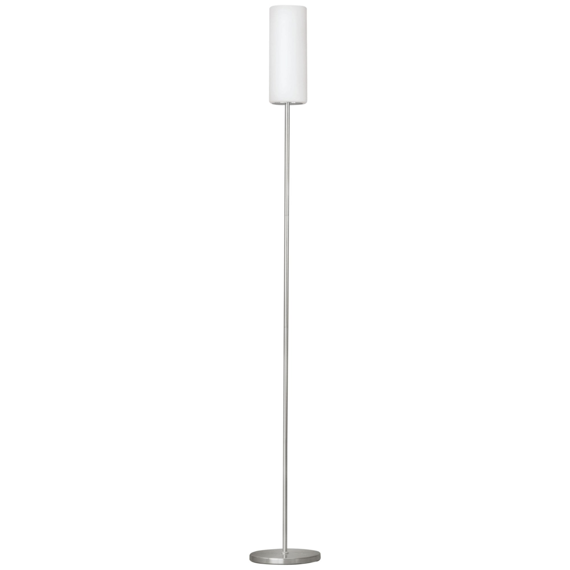 85982 Troy 3 White / Nickel-Matt Floor Lamp