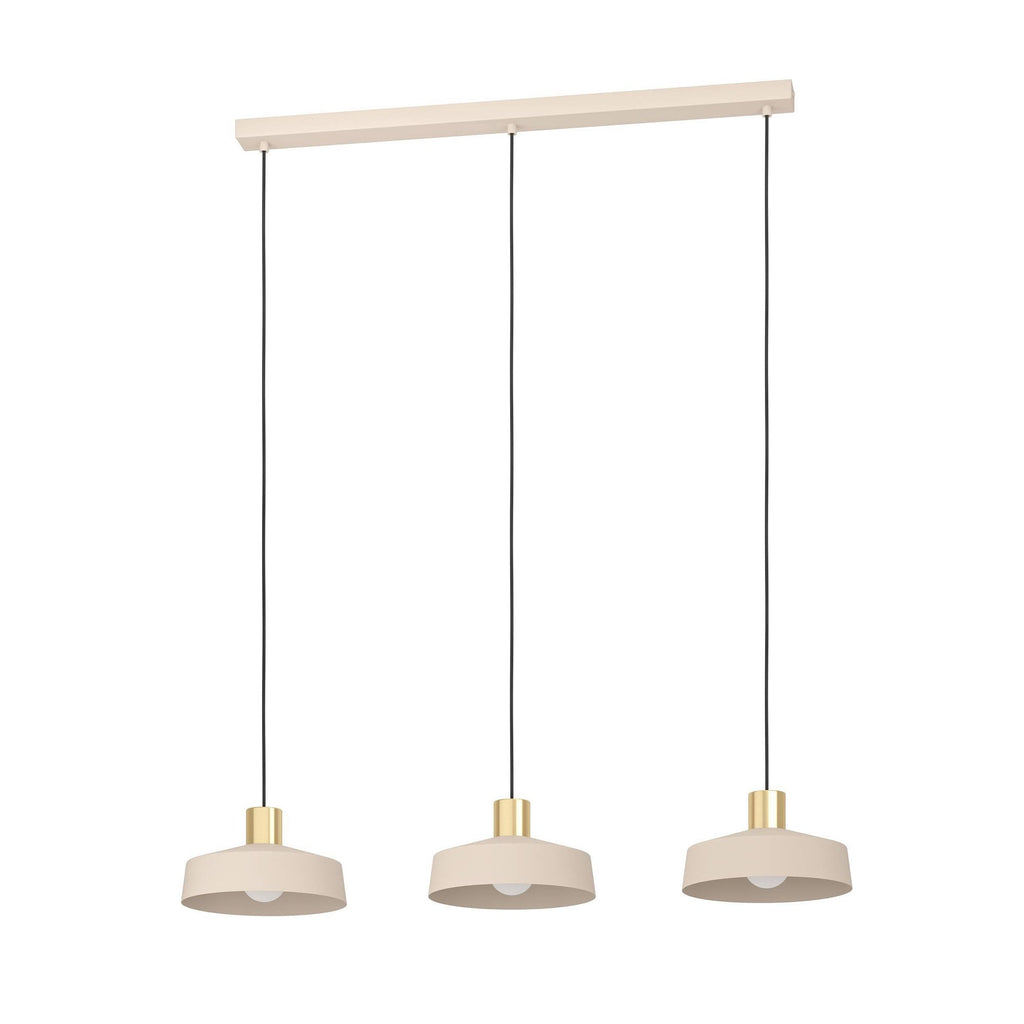 900431 Valdiola Sandy Pink 3-light Pendant