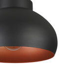 900555 Mogano 2 Ø280 Black/Copper Ceiling Light