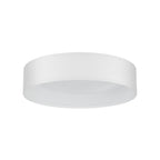 31588 Pasteri 1-Light White Fabric LED Ceiling Light