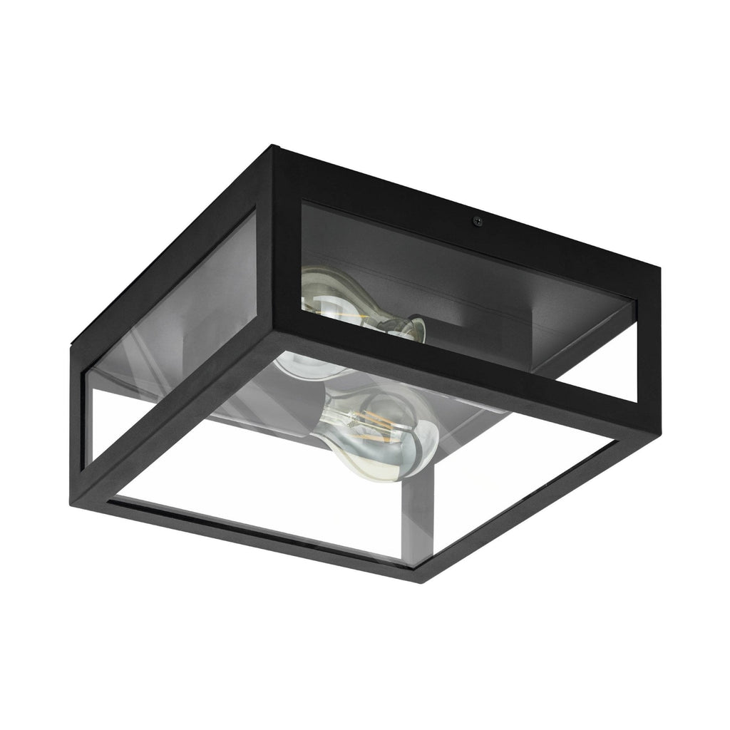 99122 Amezola 2-Light Caged Wall or Ceiling Light