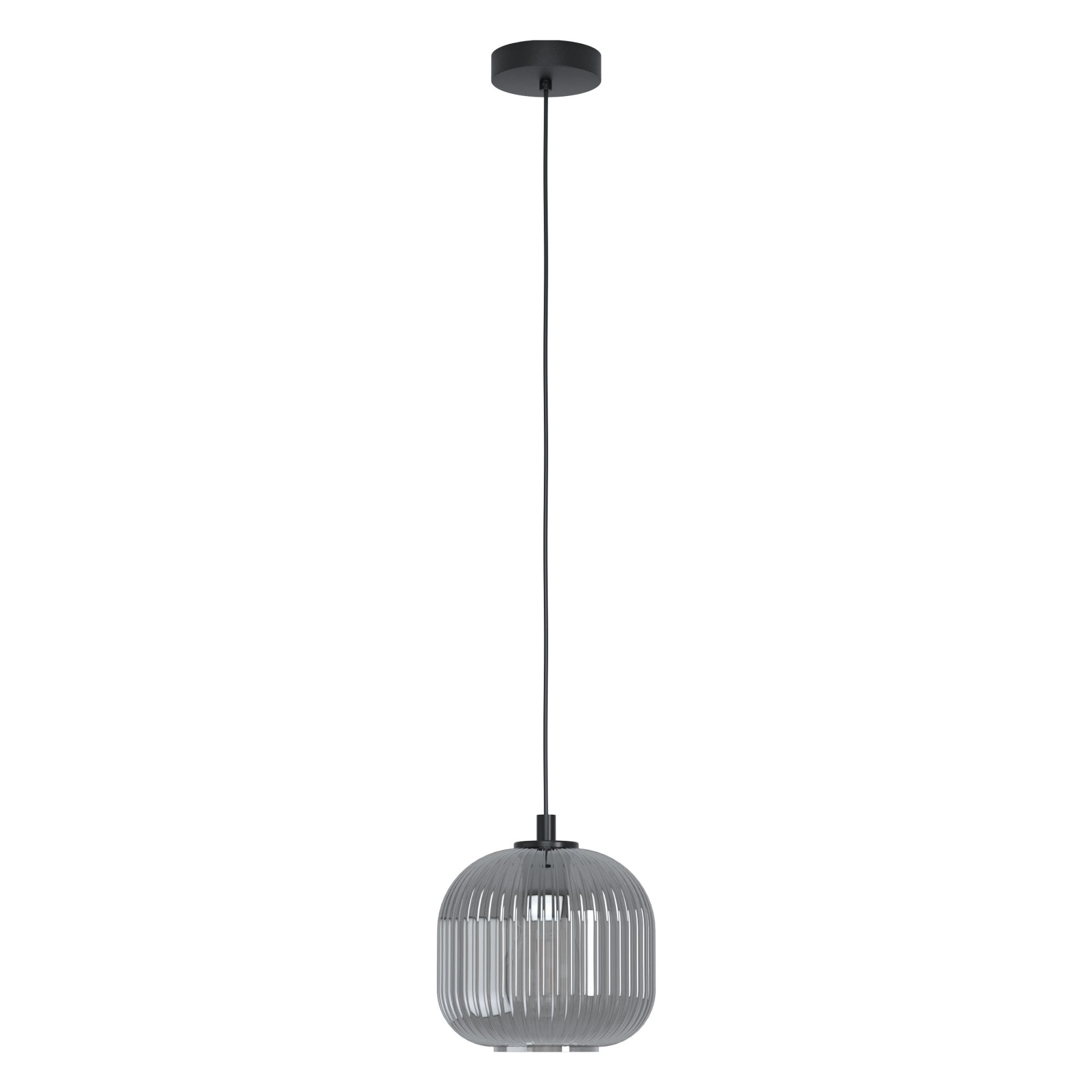99371 Mantunalle Smoked Glass Single Pendant
