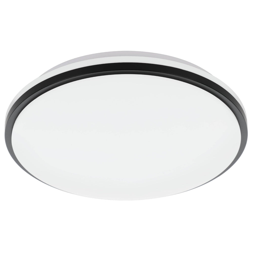 900366 Pinetto LED White/Black Circular Ceiling Light