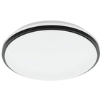 900366 Pinetto LED White/Black Circular Ceiling Light