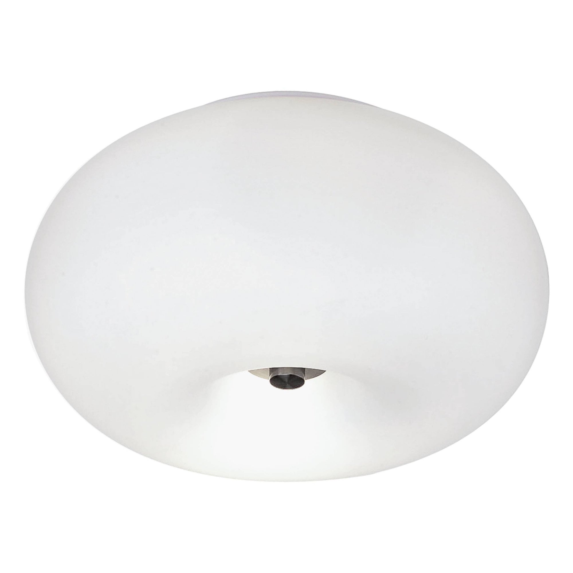 86811 Optica Matt-Opal Glass Flush Ceiling Light