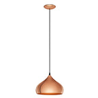 49449 Hapton 1-Light Vintage Copper Single Pendant