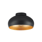 900554 Mogano 2 280 Black/Gold Ceiling Light