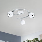 31003 Bimeda LED White/Chrome Ceiling Light