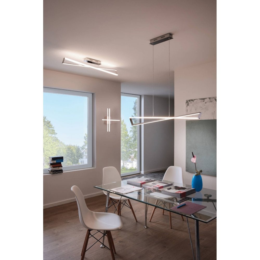 95567 Lasana 1 LED Chrome Contemporary Ceiling/Wall Light