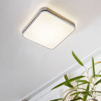 96229 Manilva 1 LED White/Chrome Square Wall Light