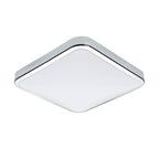 96229 Manilva 1 LED White/Chrome Square Wall Light