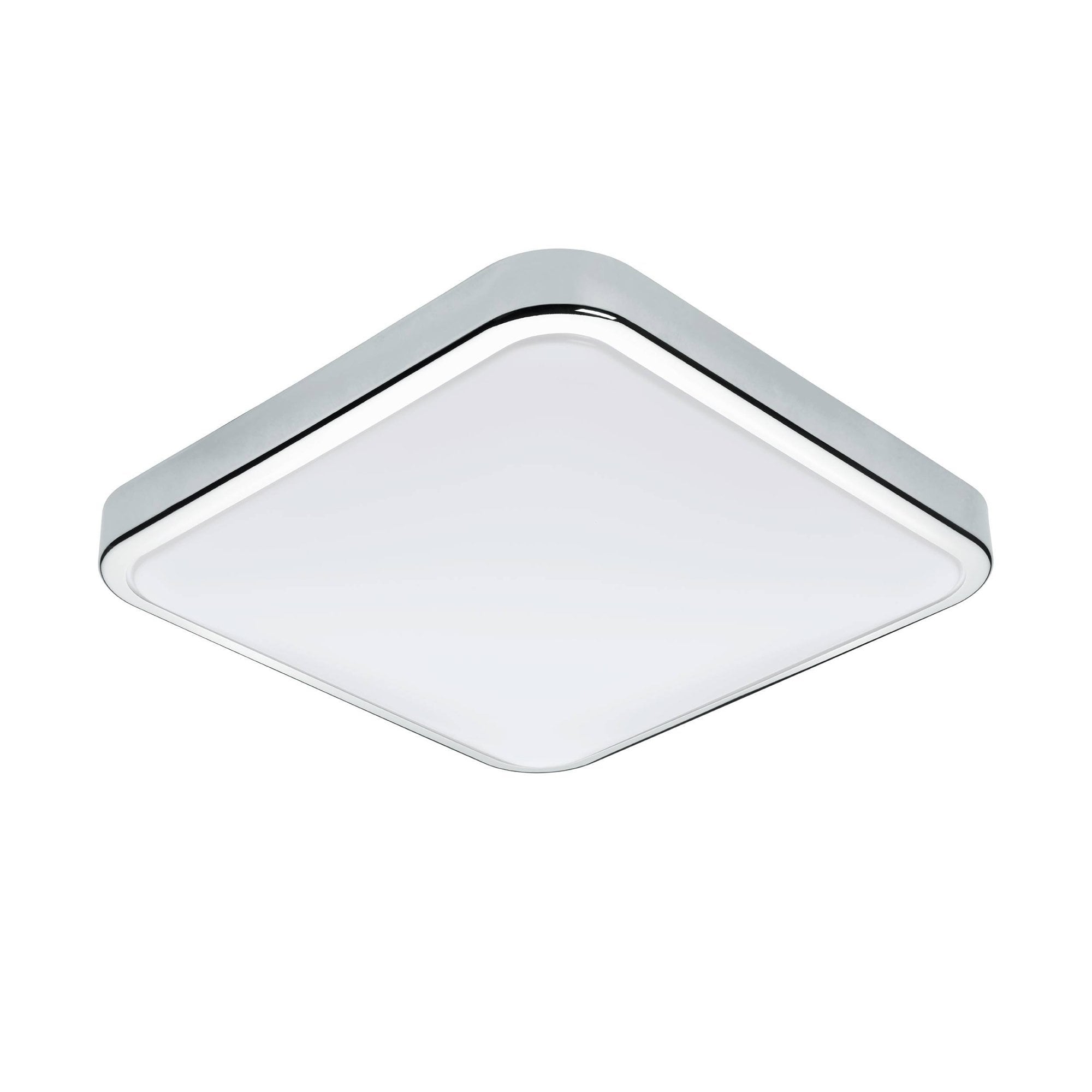 96229 Manilva 1 LED White/Chrome Square Wall Light