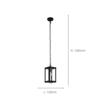 94788 Alamonte 1 1-Light Caged Exterior Pendant
