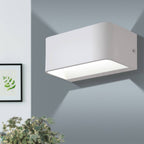 98422 Sania 4 LED White Cube Aluminium Wall Light