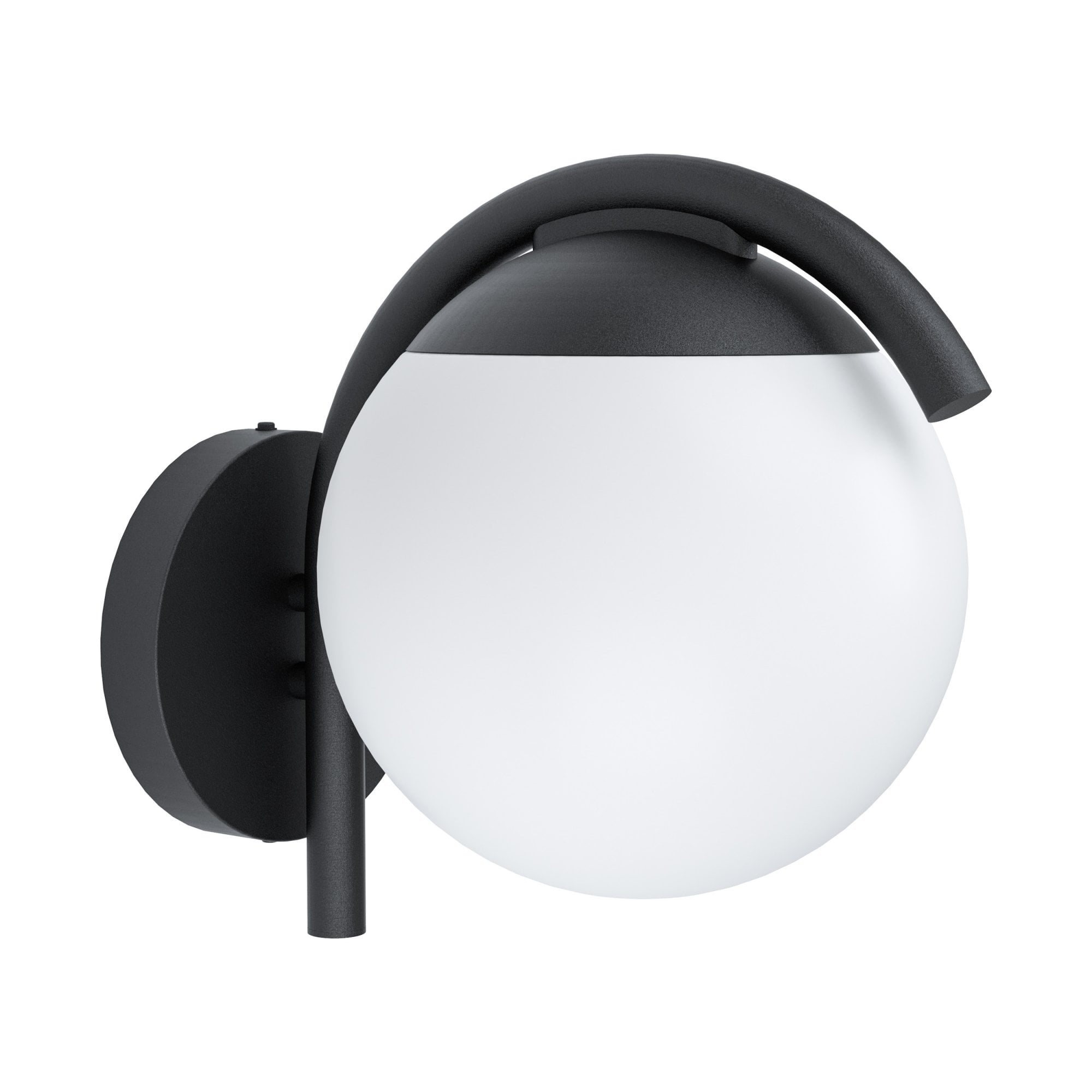 98731 Prata Vecchia Black & White Exterior Wall Light
