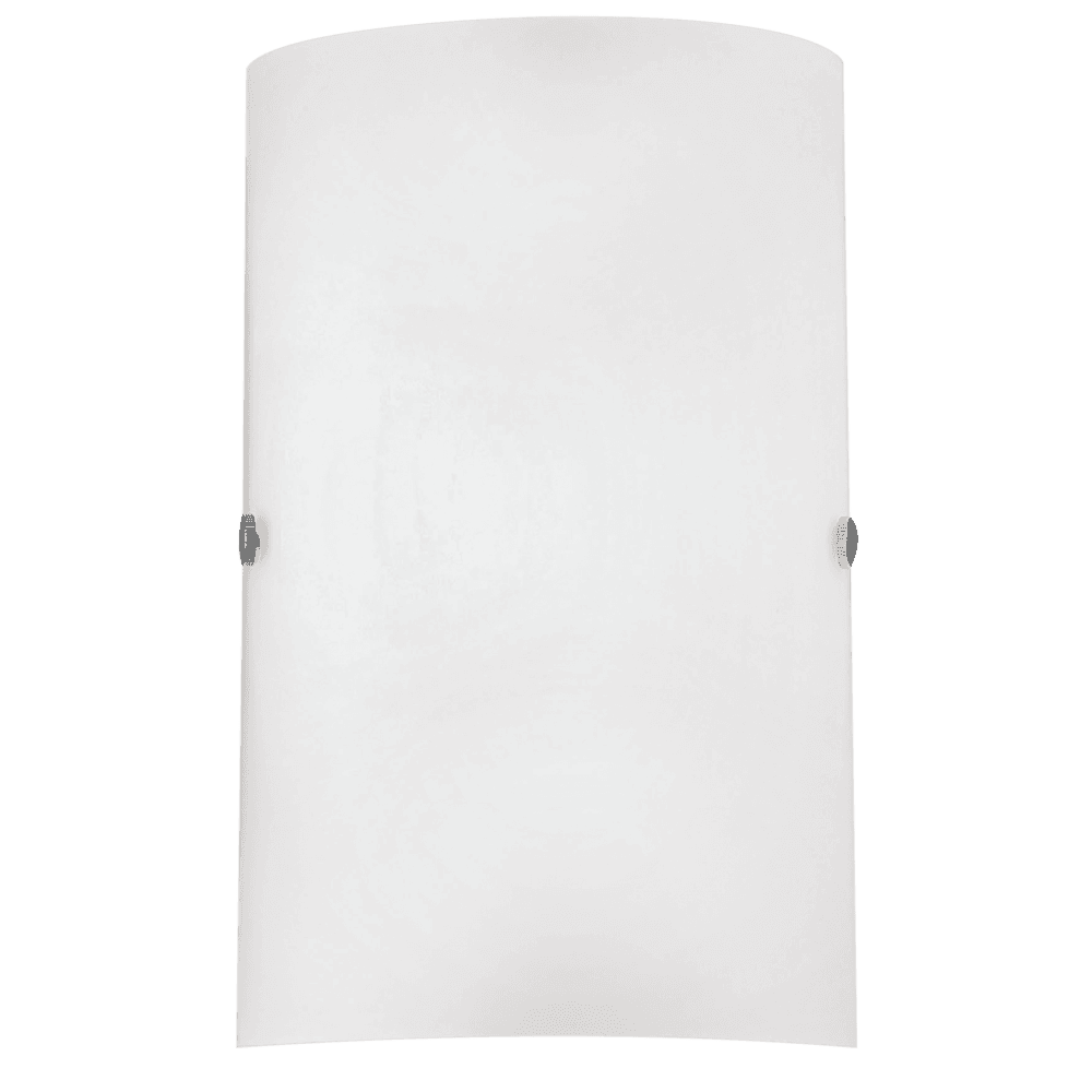 85979 Troy 3 Satin Glass & Steel Wall Light