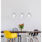 94605 Mogano 1 1-Light Vintage Black And Copper Single Pendant Light
