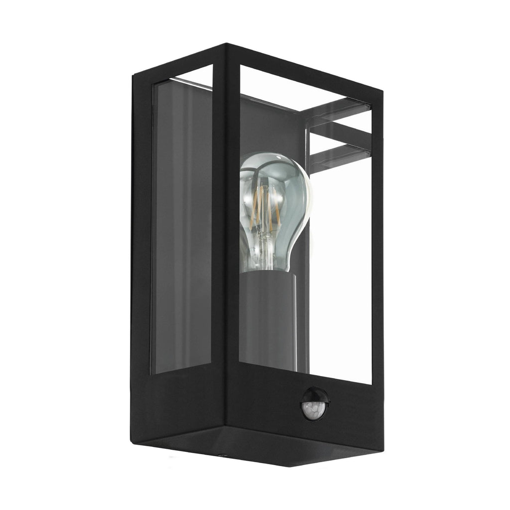 99587 Alamonte Black Steel Outdoor Wall Light