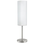85981 Troy 3 White / Nickel-Matt Table Lamp